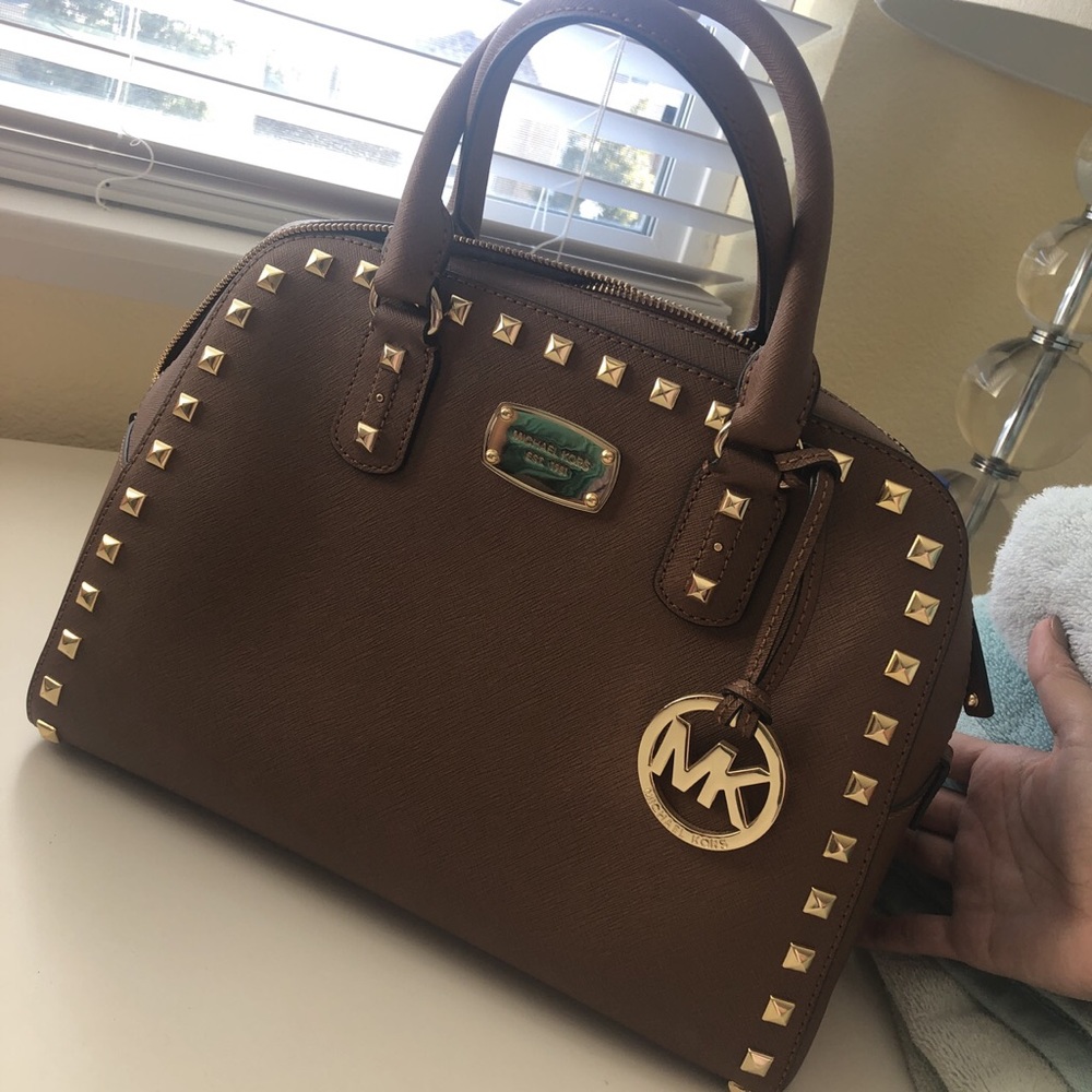 Michael Kors saffiano Satchel large